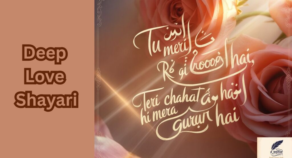Deep Love Shayari in Urdu 