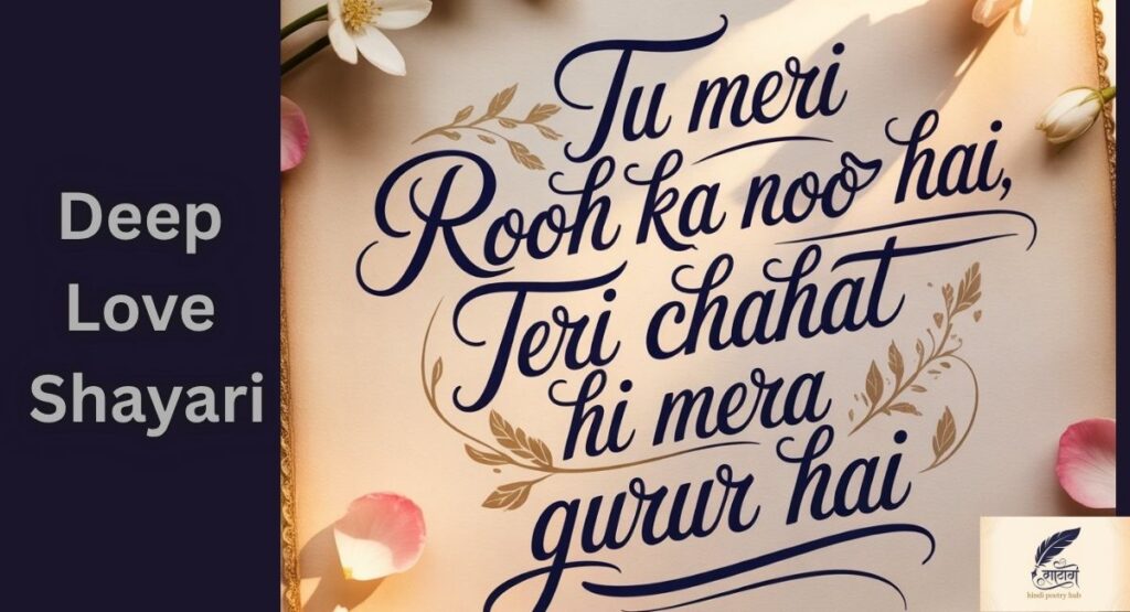 Deep Love Shayari in Urdu