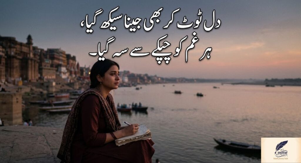 Heart Touching Emotional Sad Shayari That Echoes Broken Feelings