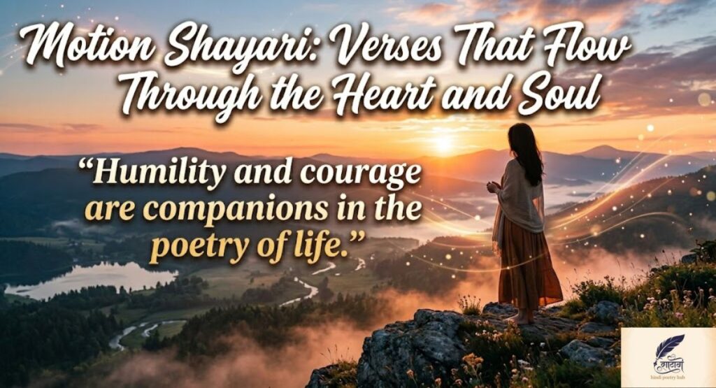 Morning Whispers in Motion Shayari – Begin Your Day with Heartfelt Blessings