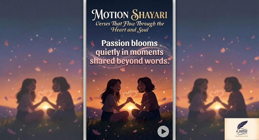Morning Whispers in Motion Shayari – Begin Your Day with Heartfelt Blessings