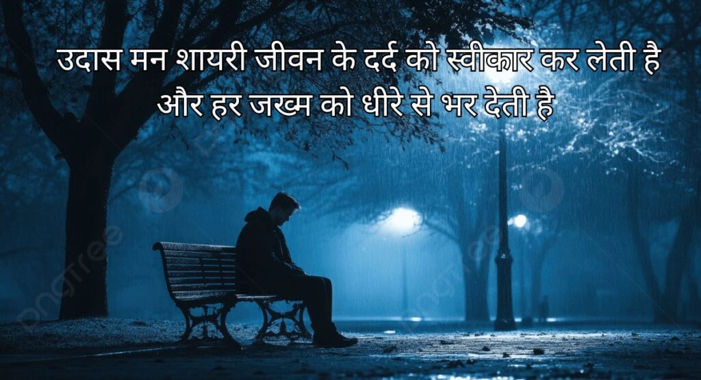  उदास मन शायरी में बसी खामोश रातों की कहानी