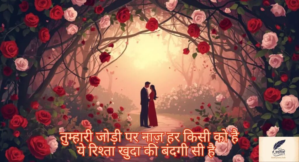  सालगिरह मुबारक शायरी में बसी दो दिलों की अनकही कहानी